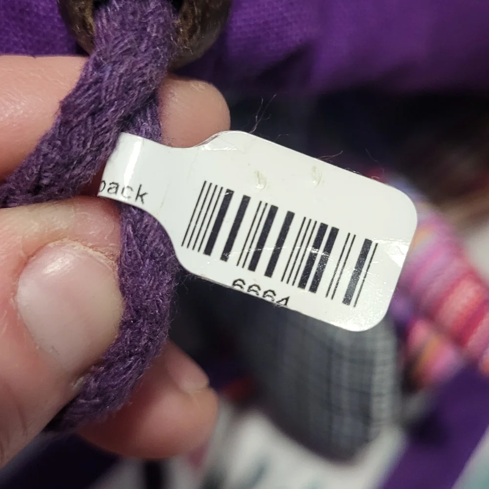 Patchwork Owl Drawstring Backpack - Picture 4 of 12